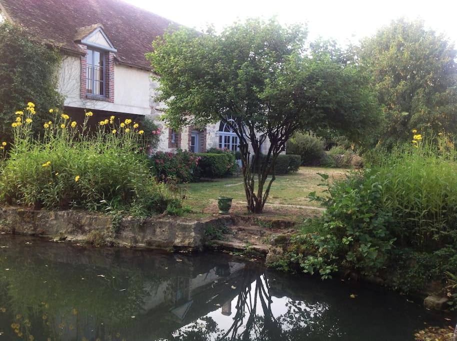 הוילה Saint-Hilaire-les-Andresis Le Foulon - Moulin De Charme - 1 Heure 30 De Paris מראה חיצוני תמונה