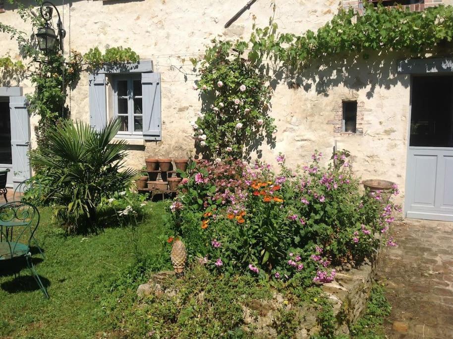 הוילה Saint-Hilaire-les-Andresis Le Foulon - Moulin De Charme - 1 Heure 30 De Paris מראה חיצוני תמונה