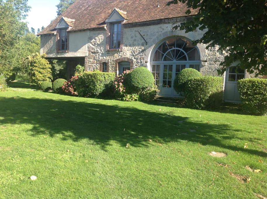 הוילה Saint-Hilaire-les-Andresis Le Foulon - Moulin De Charme - 1 Heure 30 De Paris מראה חיצוני תמונה