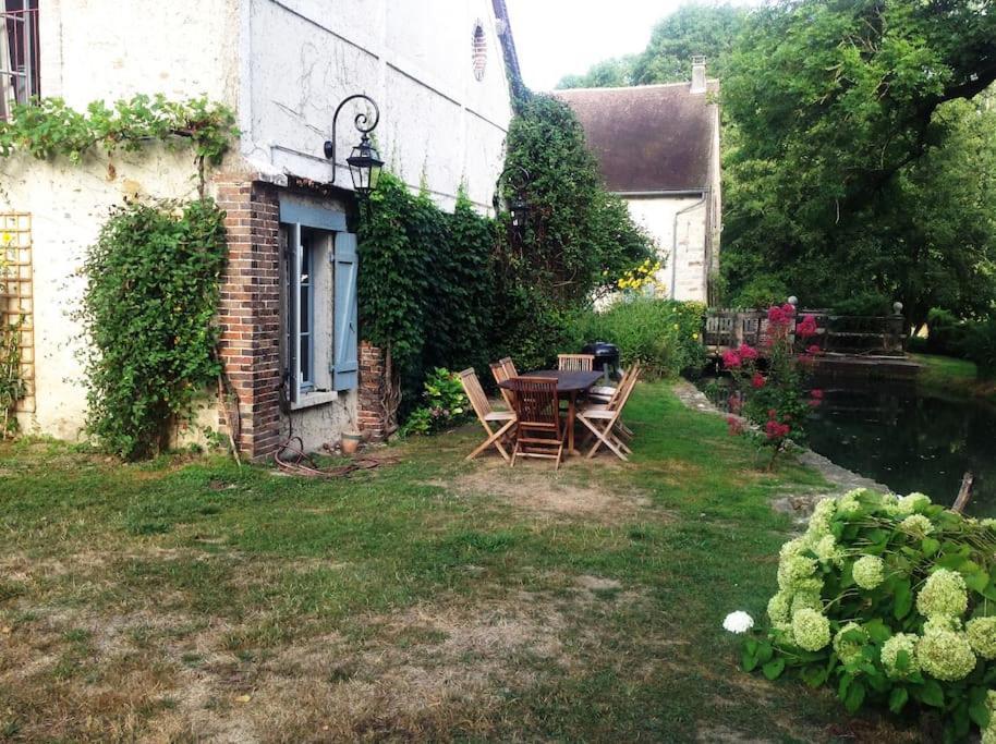 הוילה Saint-Hilaire-les-Andresis Le Foulon - Moulin De Charme - 1 Heure 30 De Paris מראה חיצוני תמונה