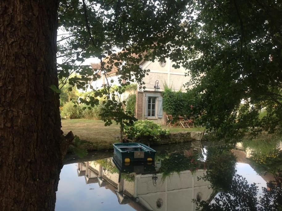 הוילה Saint-Hilaire-les-Andresis Le Foulon - Moulin De Charme - 1 Heure 30 De Paris מראה חיצוני תמונה