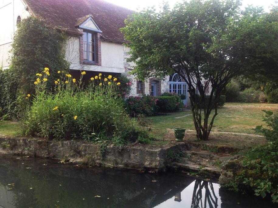 הוילה Saint-Hilaire-les-Andresis Le Foulon - Moulin De Charme - 1 Heure 30 De Paris מראה חיצוני תמונה