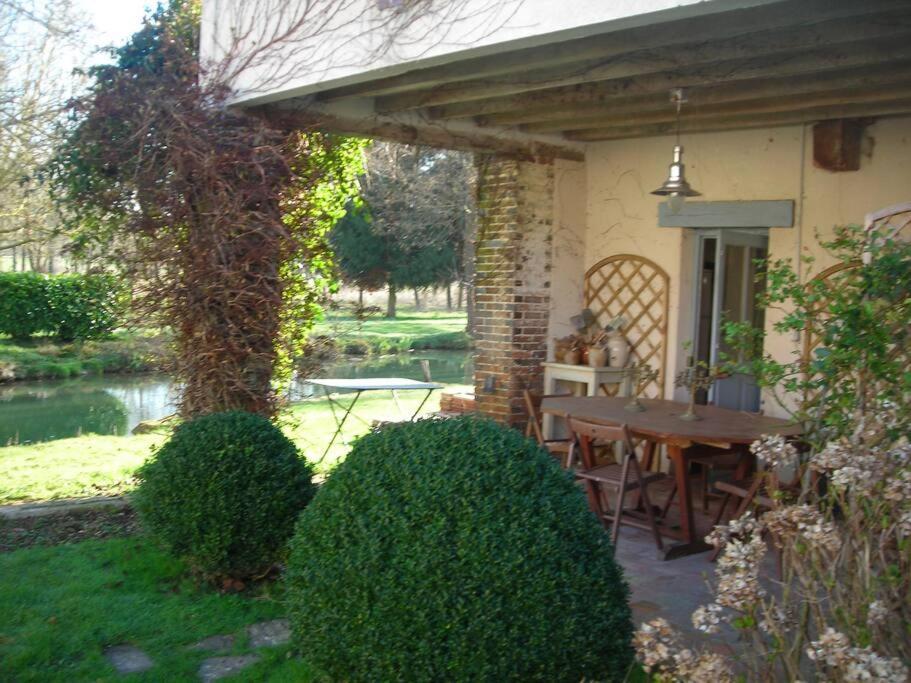 הוילה Saint-Hilaire-les-Andresis Le Foulon - Moulin De Charme - 1 Heure 30 De Paris מראה חיצוני תמונה