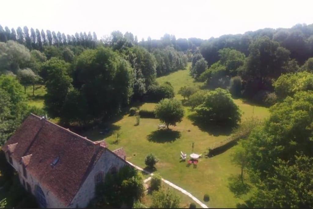 הוילה Saint-Hilaire-les-Andresis Le Foulon - Moulin De Charme - 1 Heure 30 De Paris מראה חיצוני תמונה