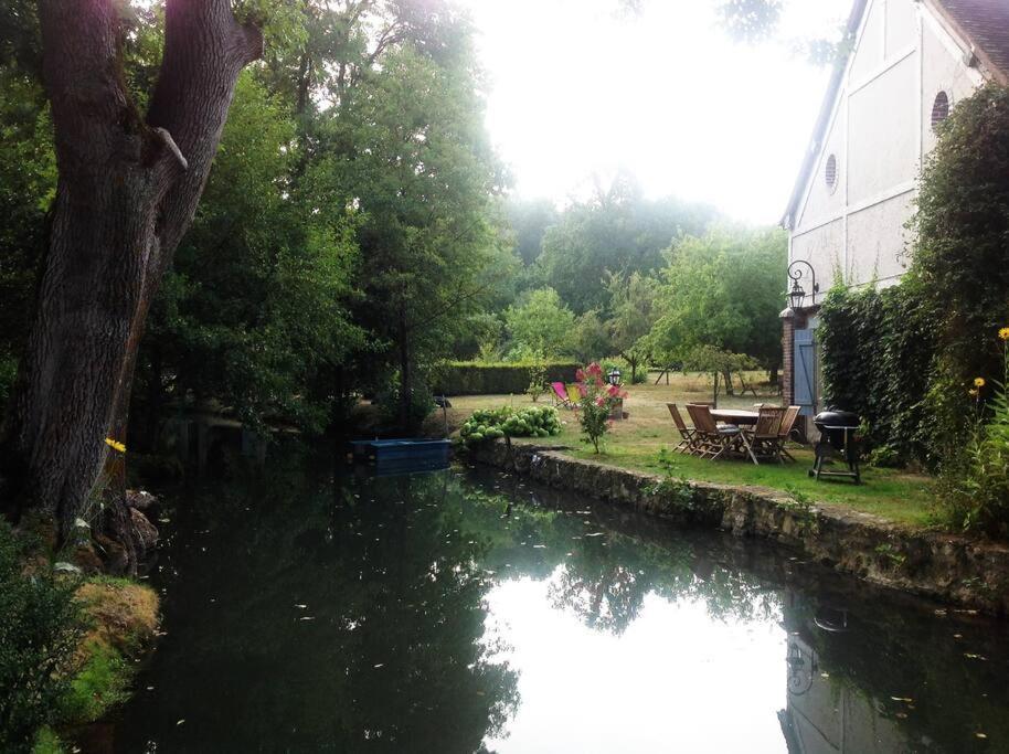 הוילה Saint-Hilaire-les-Andresis Le Foulon - Moulin De Charme - 1 Heure 30 De Paris מראה חיצוני תמונה