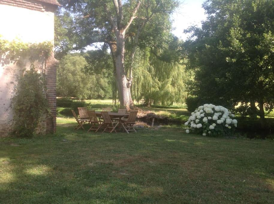 הוילה Saint-Hilaire-les-Andresis Le Foulon - Moulin De Charme - 1 Heure 30 De Paris מראה חיצוני תמונה