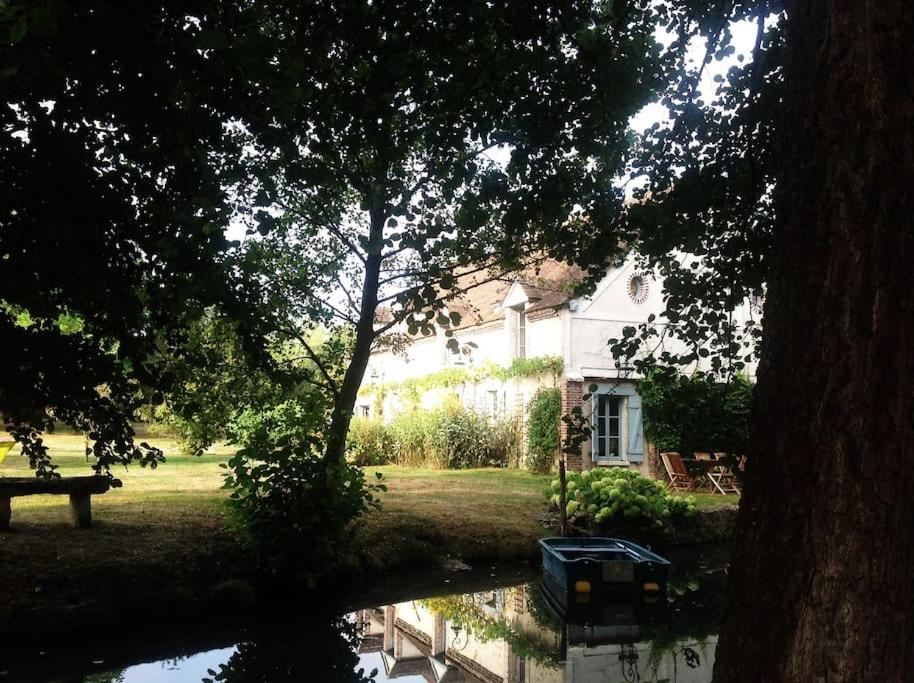 הוילה Saint-Hilaire-les-Andresis Le Foulon - Moulin De Charme - 1 Heure 30 De Paris מראה חיצוני תמונה
