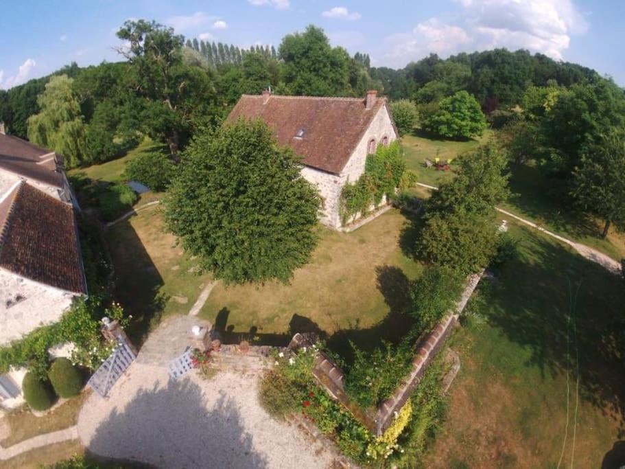 הוילה Saint-Hilaire-les-Andresis Le Foulon - Moulin De Charme - 1 Heure 30 De Paris מראה חיצוני תמונה