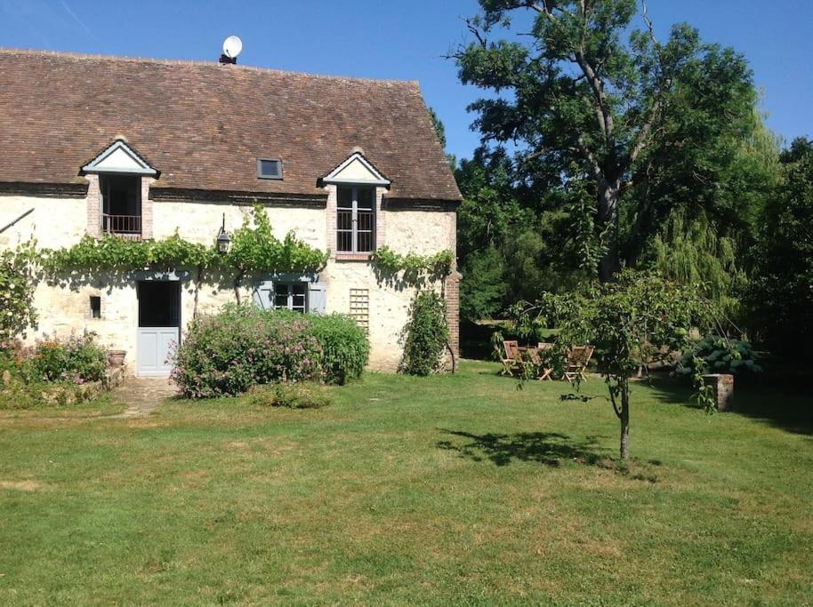 הוילה Saint-Hilaire-les-Andresis Le Foulon - Moulin De Charme - 1 Heure 30 De Paris מראה חיצוני תמונה